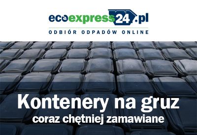 Kontenery na gruz coraz chętniej zamawiane 