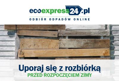 Uporaj się z rozbiórką przed rozpoczęciem zimy