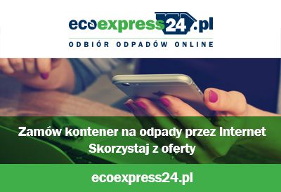 Zamów kontener na odpady przez Internet.