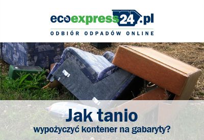 Jak tanio wypożyczyć kontener na gabaryty?